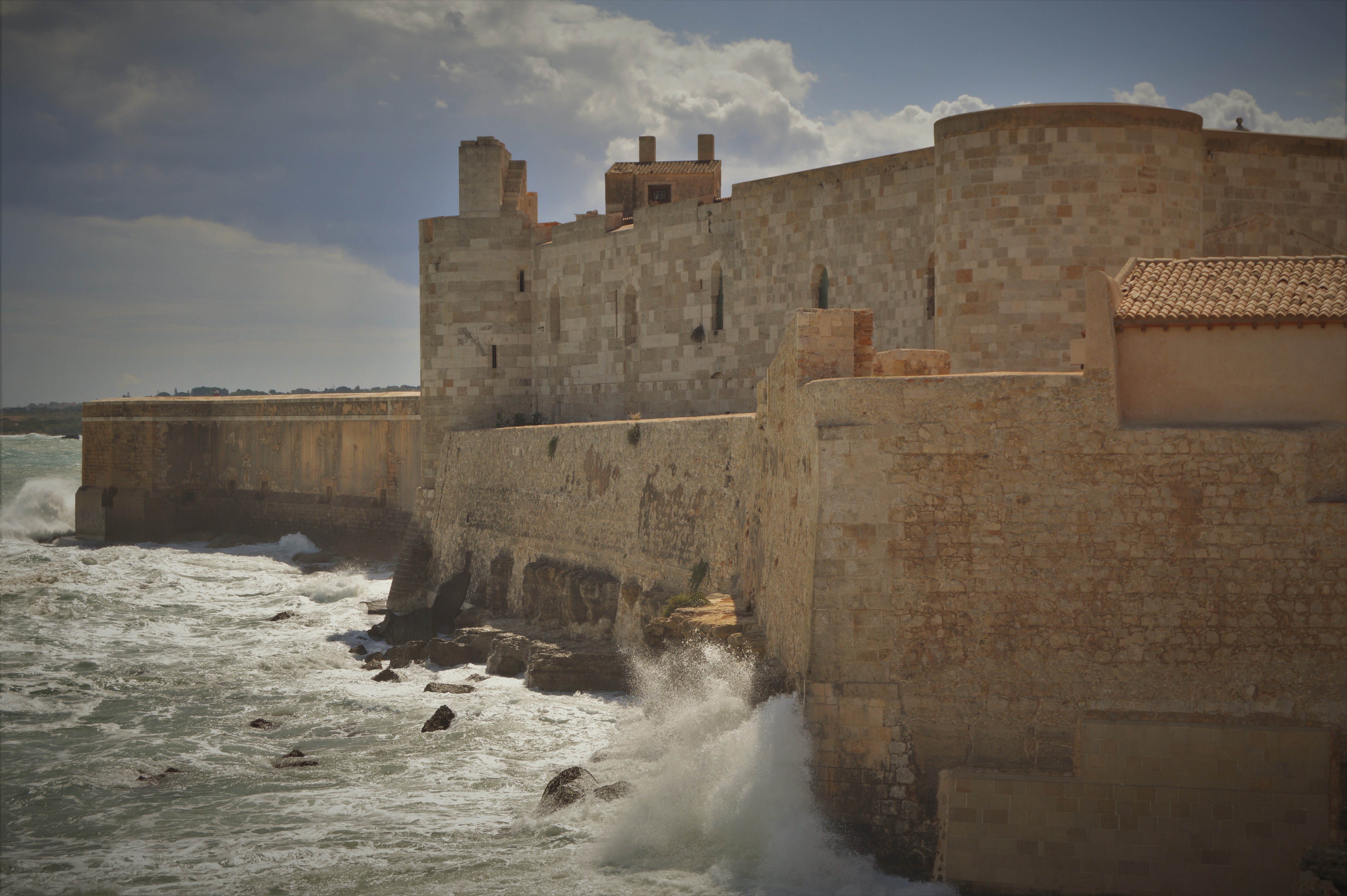 Lime Mortars have always had to with stand extreme weather and seas 