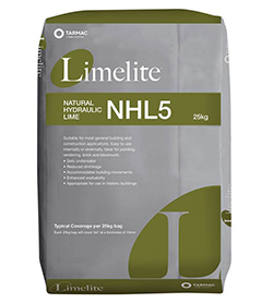 Tarmac Limelite Natural Hydraulic Lime NHL 5