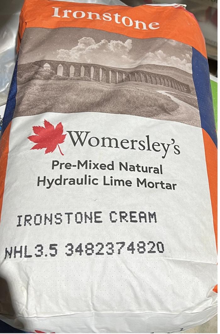 Ironstone Pre-Mixed Lime Mortar Cream
